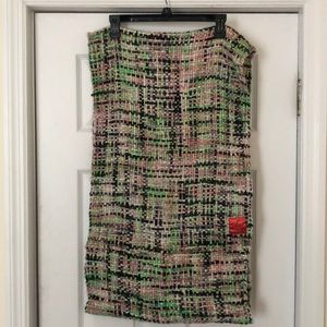 Knitted infinity scarf